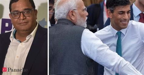 Paytm News: Paytm founder in awe after PM Modi's image with Rishi Sunak ...