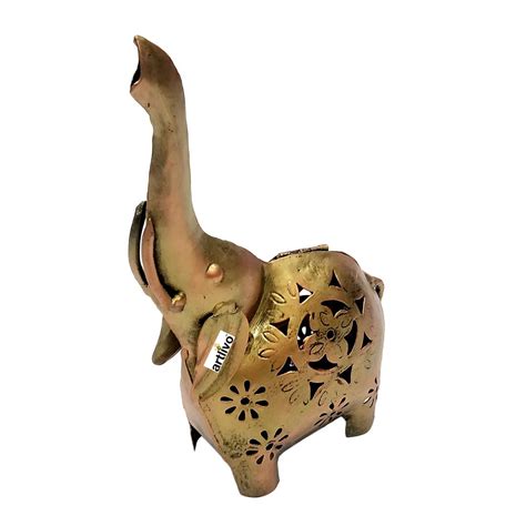 Buy Elephant Tea Light Holder Online at Low Prices in India - Amazon.in