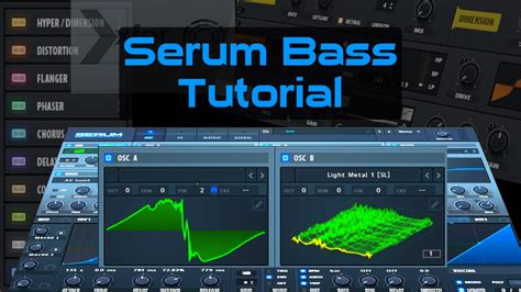 Image result for Serum Bass Tutorial