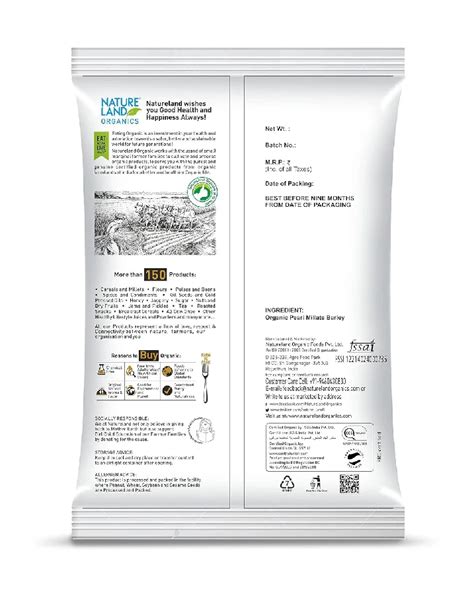 Natureland Organics Pearl Barley