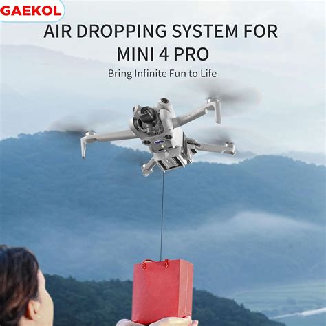 Gaekol Air Dropping System for DJI Mini 4 Pro, 10s Rotate India | Ubuy