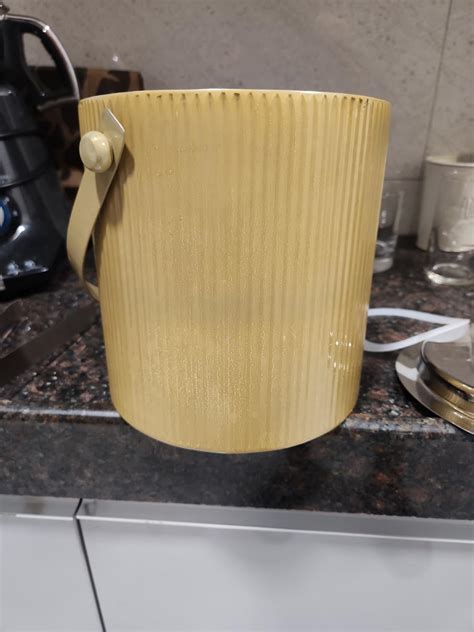 GRD International Vertical Ribs 'Satin Brass' Stainless Steel 'Ice ...