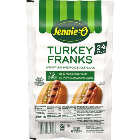 JENNIE-O Jumbo Turkey Franks - 3 lb. 48 oz - Walmart.com