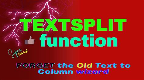 Image result for YouTube Com ExcelIsFun Textsplit Column