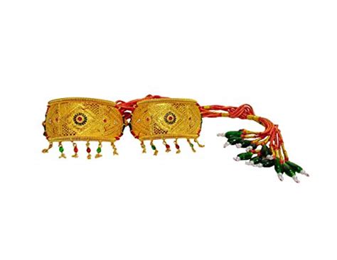 BEAUTY PLUS COLLECTION RAJPUTI BAJU BAND (MINI) : Amazon.in: Jewellery