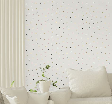 geometrical triangles Geometric wallpaper - TenStickers