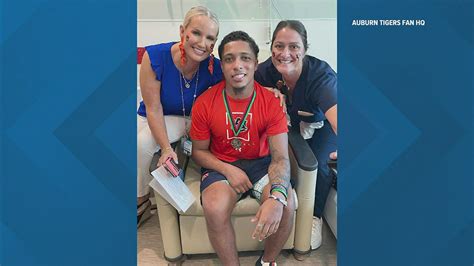 Auburn's Brian Battie released from hospital three months after being ...