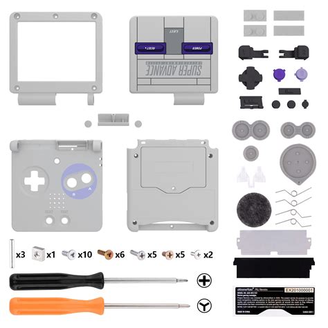 Ips Ready Upgraded Extremerate Classic Snes Style Custom Replacement ...