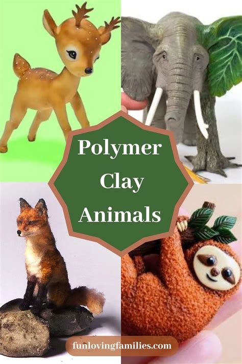 Image result for Clay Tutorials Animals