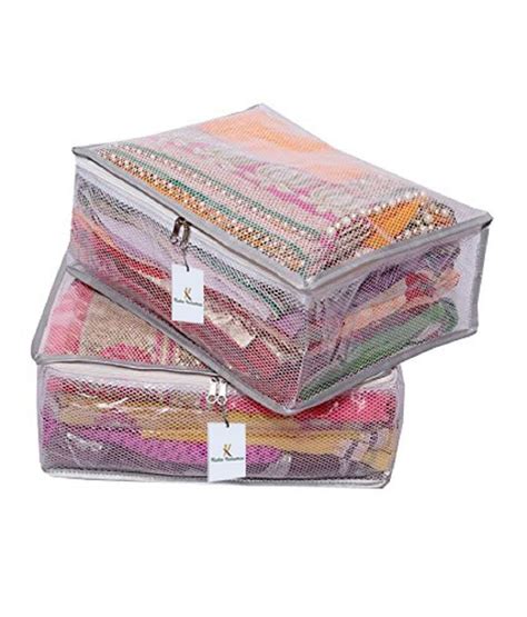 Kuber Industries Clothes Organizer For Wardrobe (Pack of 2 ...