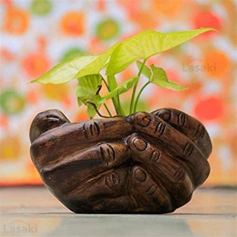 Lyallpur Stores Ceramic Planter Pot, Handmade Plant Vase Combo Set ...