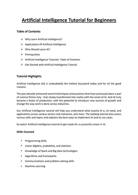 Image result for Artificial Intelligence Tutorial