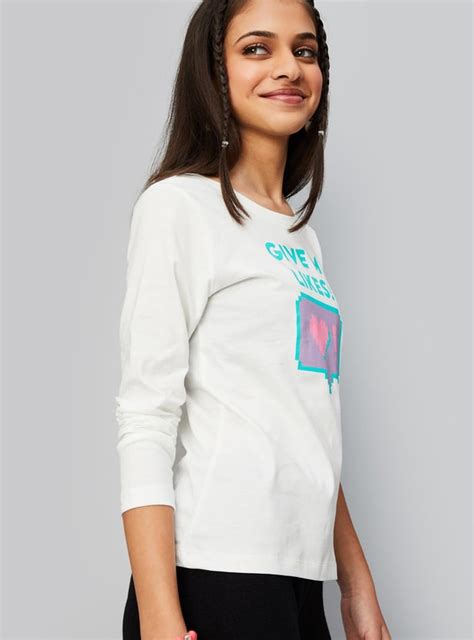 Buy Girls Graphic Printed T-shirt Online at just Rs. 249.0 ...