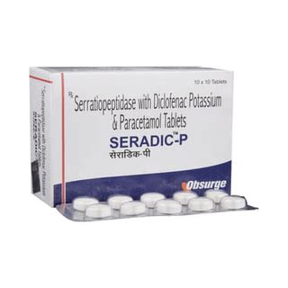 Seradic P 5032515 Mg Tablet 10 - Uses, Side Effects, Dosage, Price ...