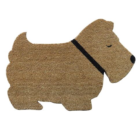 Buy ATMAH Dog Shaped Coir Doormat 48cm x 68cm Online at Low Prices in ...