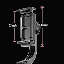 SUBTON BASICS Mobile Gimbal Q08 Video Recording Stabilizer| Antishake ...