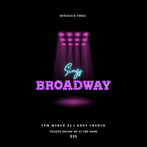 Hypatia Sings Broadway , Knox Presbyterian Church Ottawa, 24 March 2024 ...