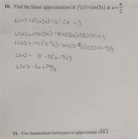 Image result for Linear Approximation Examples Calculus 1