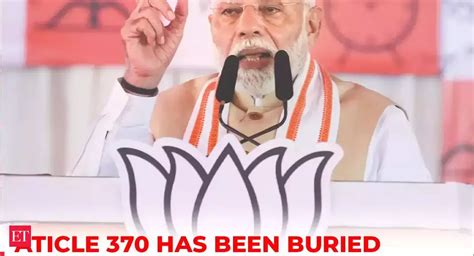 PM Modi hits out at Congress over Kashmir resolution: 'Anti-India ...