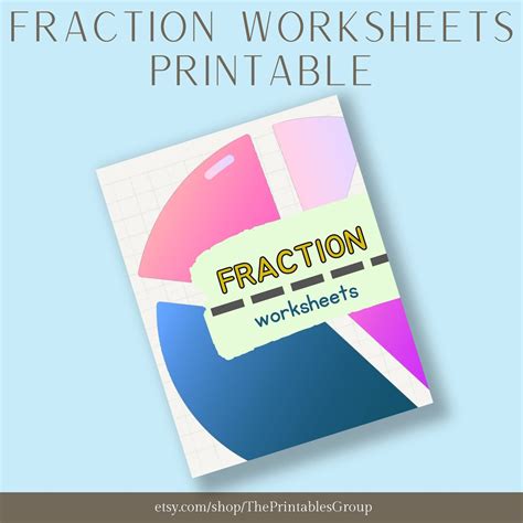 Image result for Fraction Practice Sheets Printable