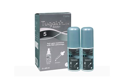 Tugain Twins 5 Solution for Hair Growth(60ml Each) – KarissaKart