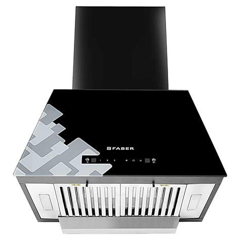 Faber 60 cm, 1200 m³/hr Auto-Clean Chimney (HOOD JARVIS HC SC BK 60 ...