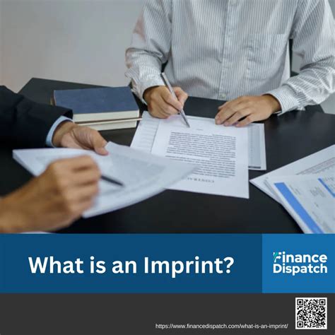 What is an Imprint? - Finance Dispatch