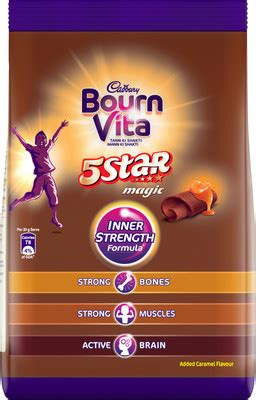 Cadbury Bournvita 5 Star Magic Health Nutrition Drink (750 g, Chocolate ...