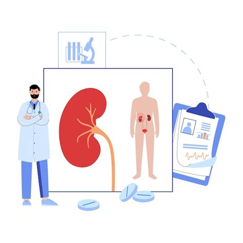 Kidney disease concept | Premium Vector