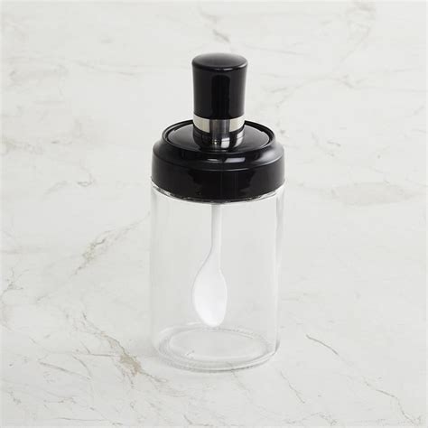 Buy Corsica Essentials Set of 4 Glass Spice Jars with Stand from ...