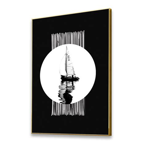 Sailboat Serenity Canvas Wall Art Printed Wall Painting – Nestroots