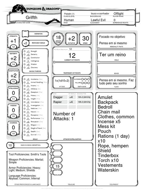 Griffth | PDF | Role Playing Games