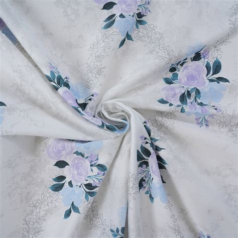 Buy MASPAR Hermosa Cotton 210TC Printed 3Pcs Super King Bedsheet Set ...