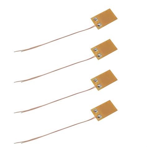Ruiwaer 4PCS Brown Strain Gauge High-Precision Resistance Strain Gauge ...
