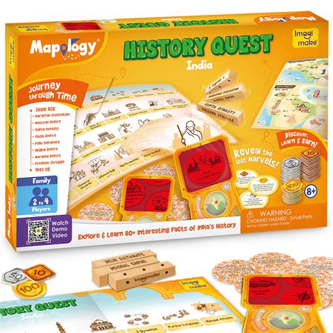Imagi Make Mapology History Quest - India - Multicolor – Kidsinfy.in