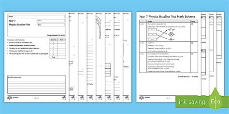 KS3 Physics Baseline Test