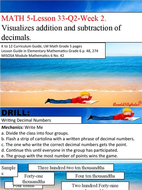 Image result for Grade 5 Math Lesson 2