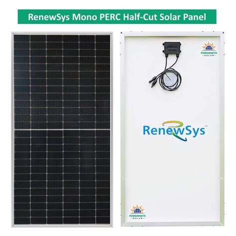 Renewsys Mono Half Cut Solar Panel Exporter, Supplier from Surat