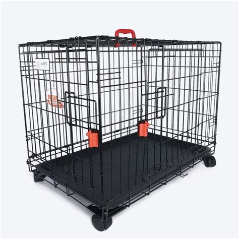 M-Pets Voyager Wire Crate with 2 Doors & wheels | Best Dog Crates ...