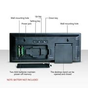 Buy Digital Wall Clock Large LED Display School Office Electronic w ...