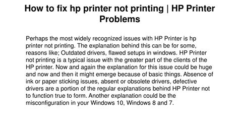 Image result for Fix HP Printer Problems