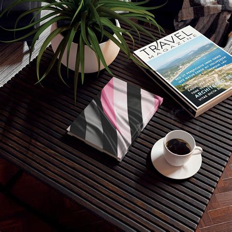 LGBT Gynephilia Flag Hard Backed Journal