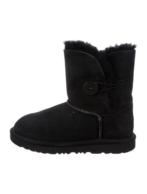 UGG Girls' Suede Boots - Black Sizes 2-6, Boys - WUUGG113214 | The RealReal