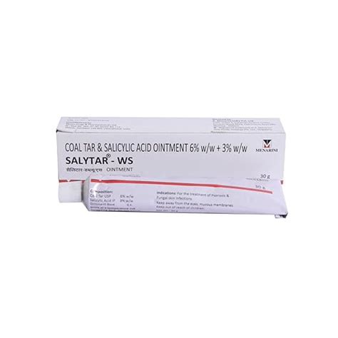 SALYTAR WS 6 % - Tube of 100g Ointment : Amazon.in: Health & Personal Care