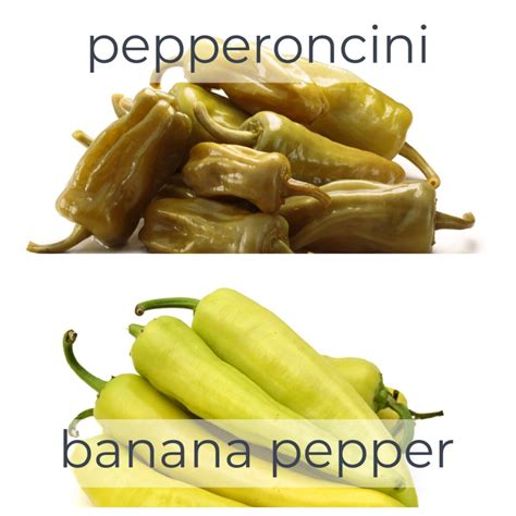 Pepperoncini vs Banana Pepper + Infographic