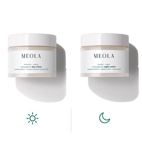 Meola India Crème Combo - Day & Night Face Creams for Hydration and ...