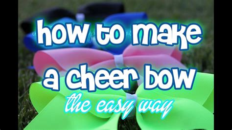 How to Make Cheer Bows Easy 的图像结果