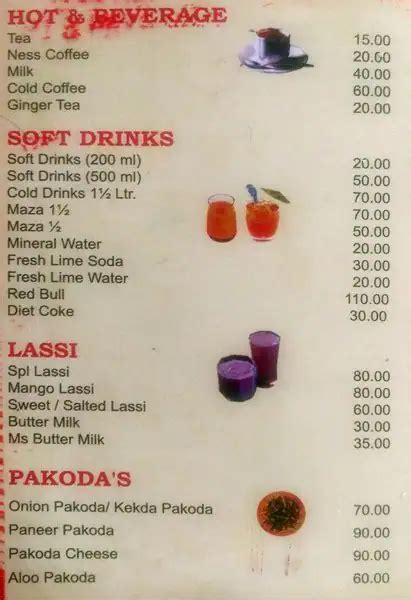 Menu at Hotel Dreams Restaurant & Bar, Pune, 7