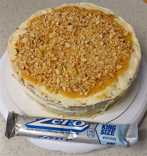 Zero Candy Bar Cake