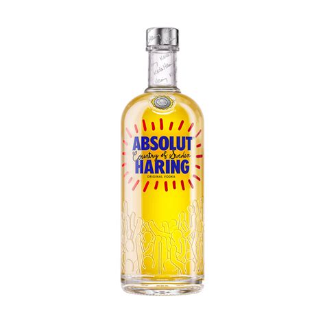 Absolut Vodka Blue Haring Artist Edition 40% 1 l | Excaliburshop